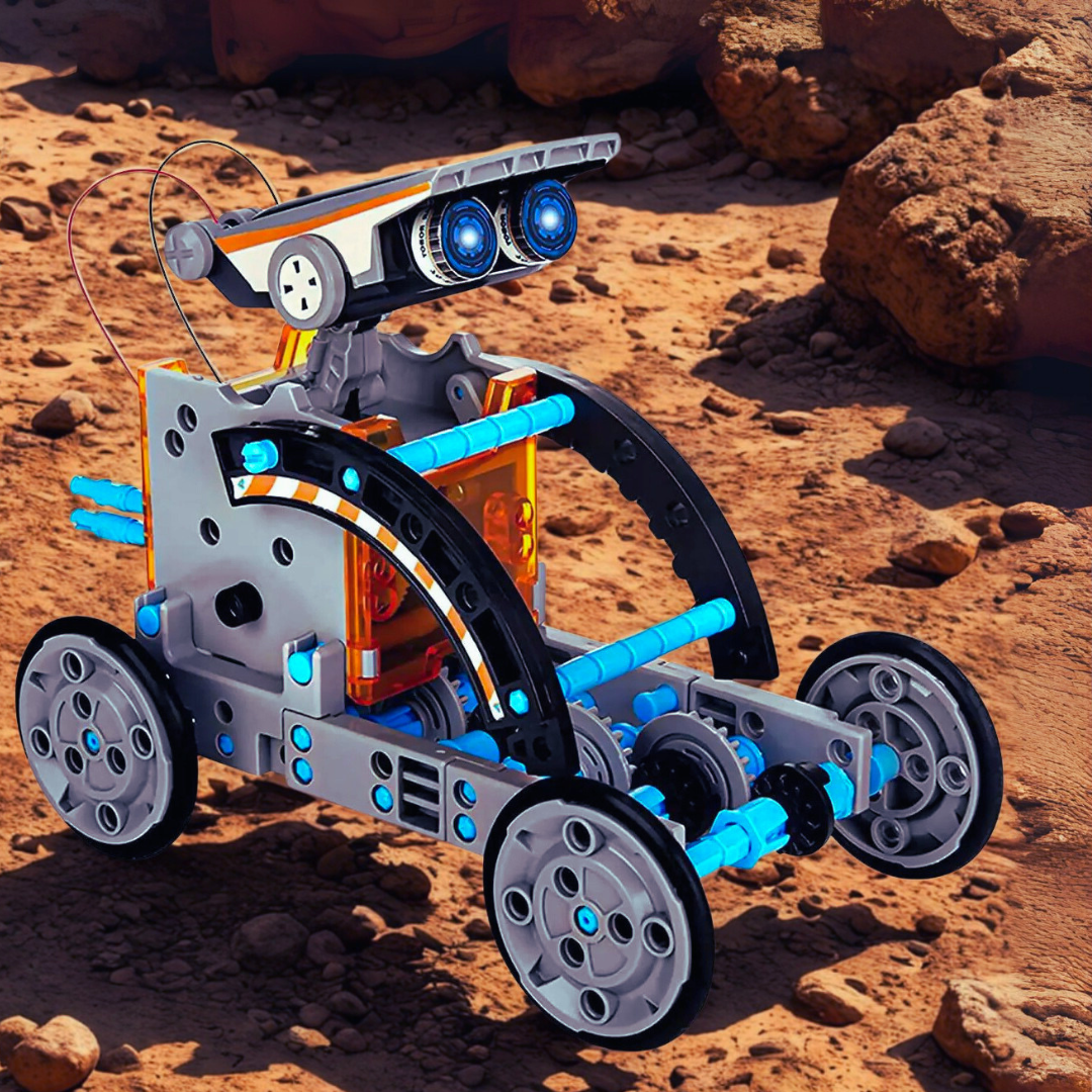 Solar-Powered Assembling Robot