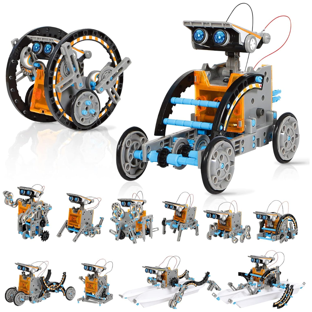 Solar-Powered Assembling Robot