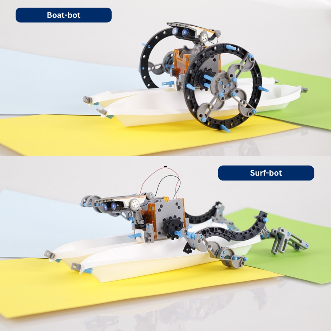 Solar-Powered Assembling Robot