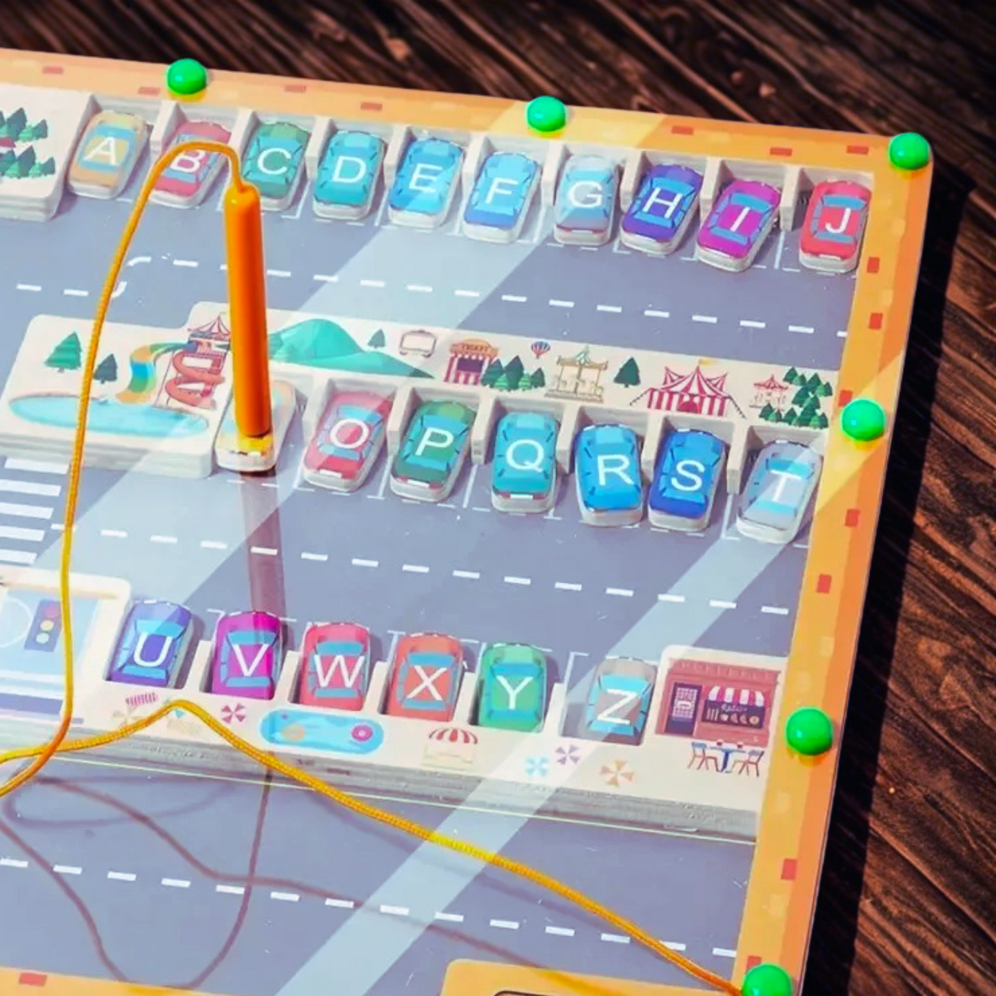 Magnetic Alphabet Maze Board