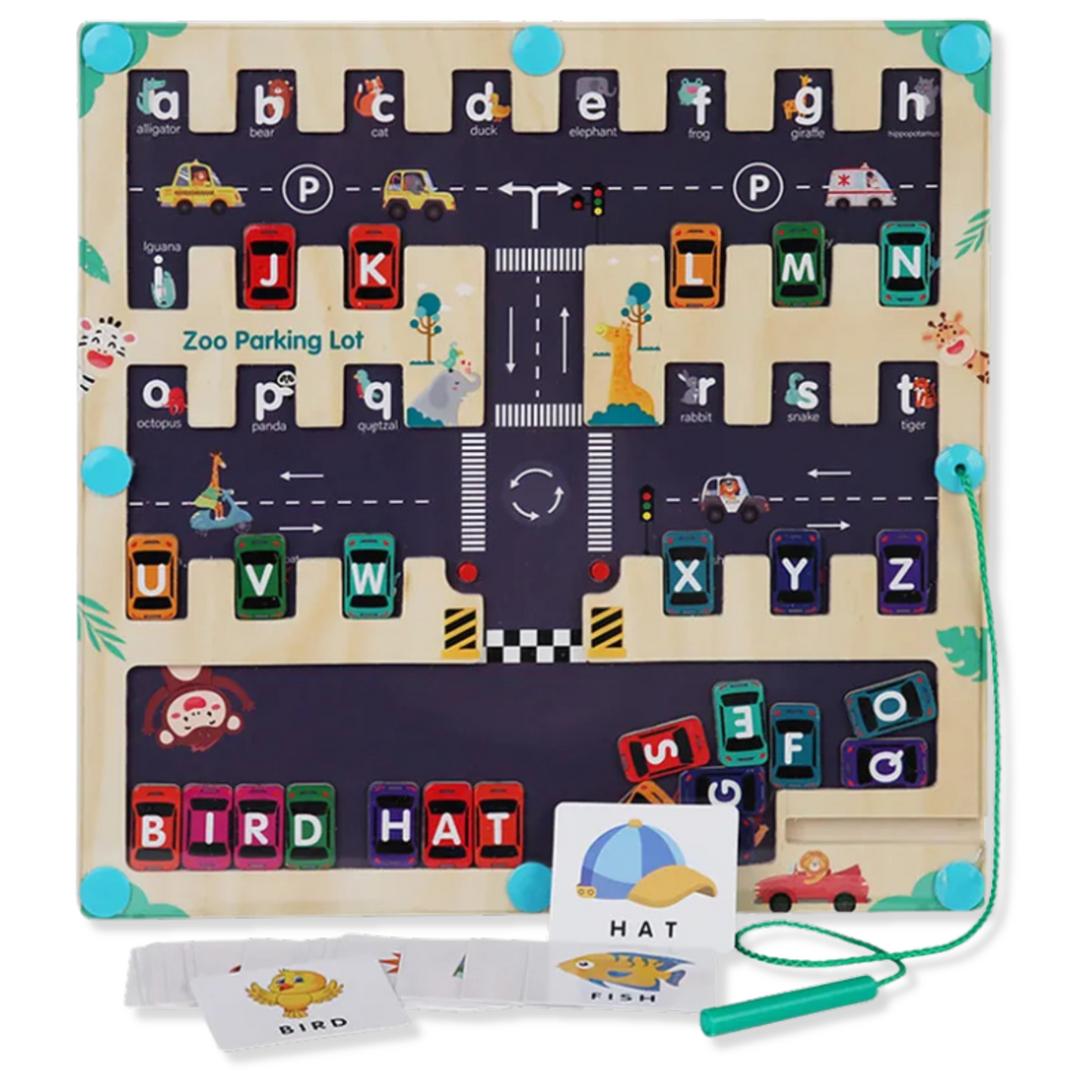 Magnetic Alphabet Maze Board