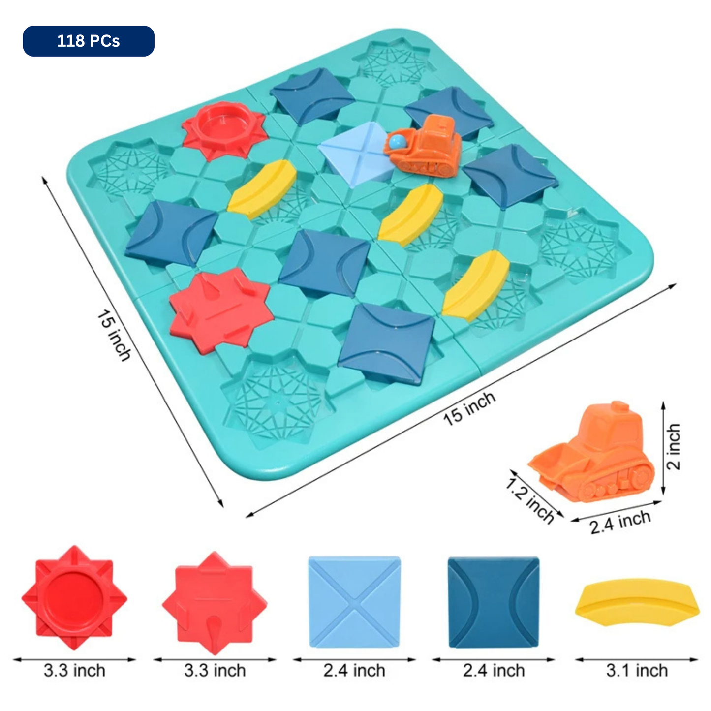 Logic Road Building Puzzle