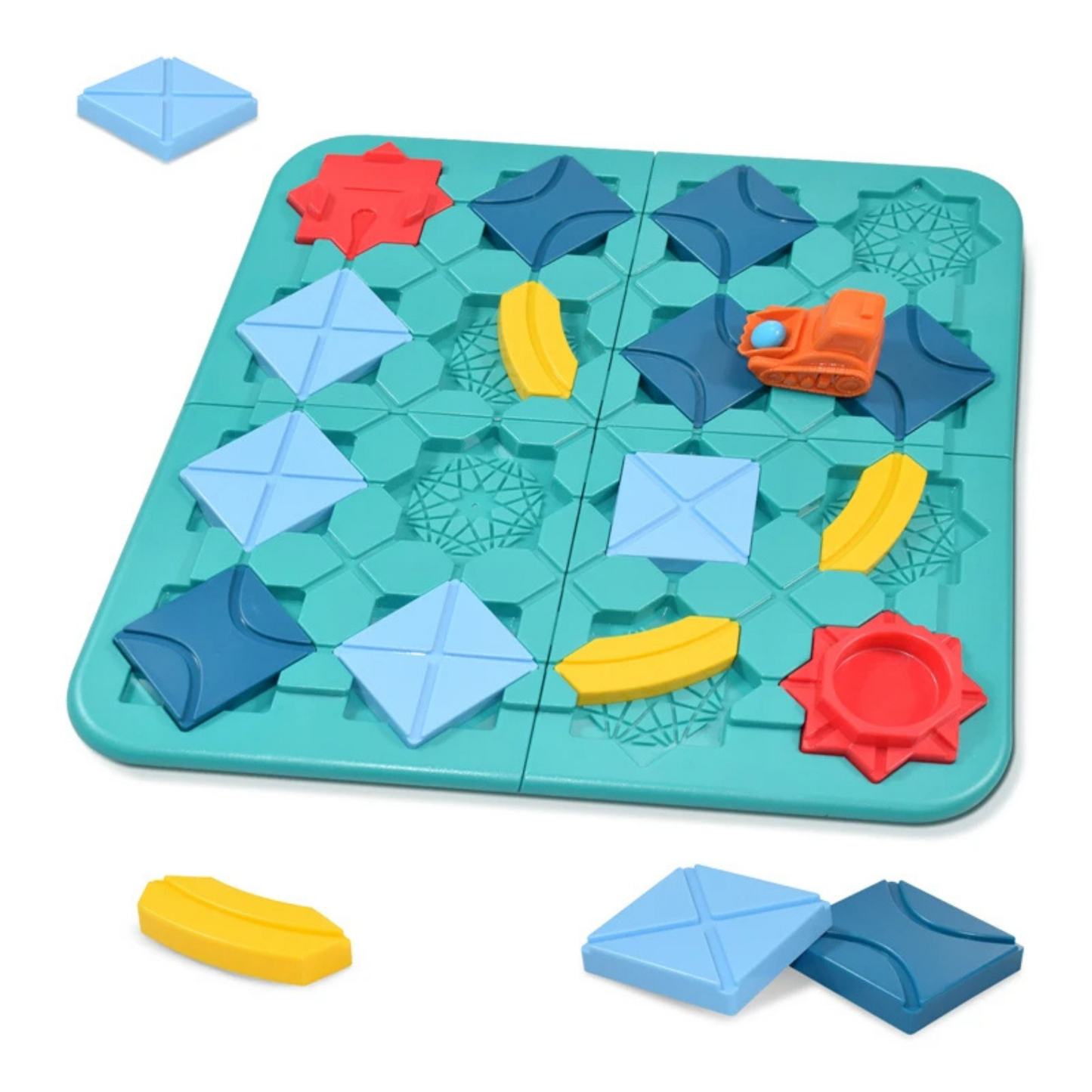 Logic Road Building Puzzle