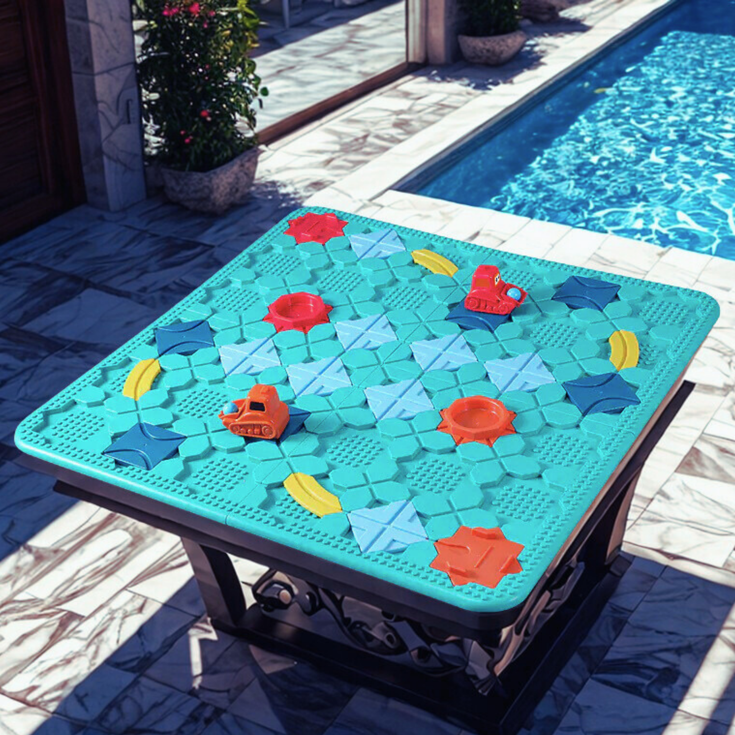 Logic Road Building Puzzle