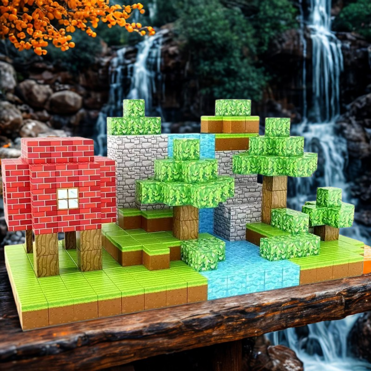 Pixelated world construction kit