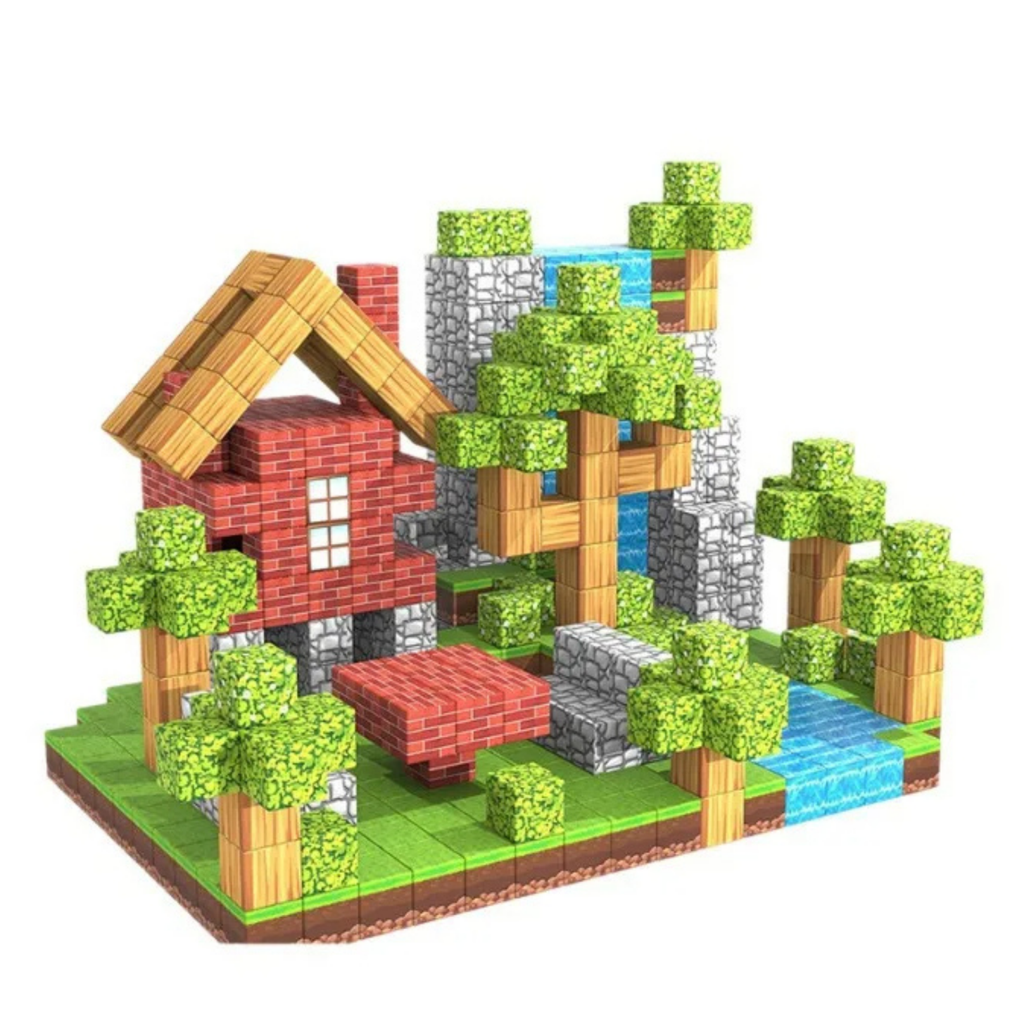 Pixelated world construction kit