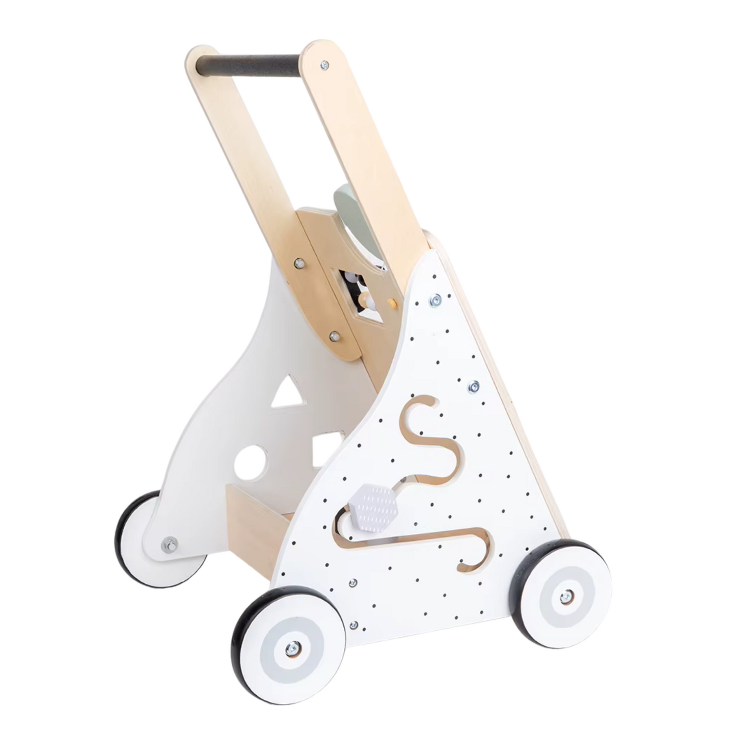 Wooden Activity Walker Trolley