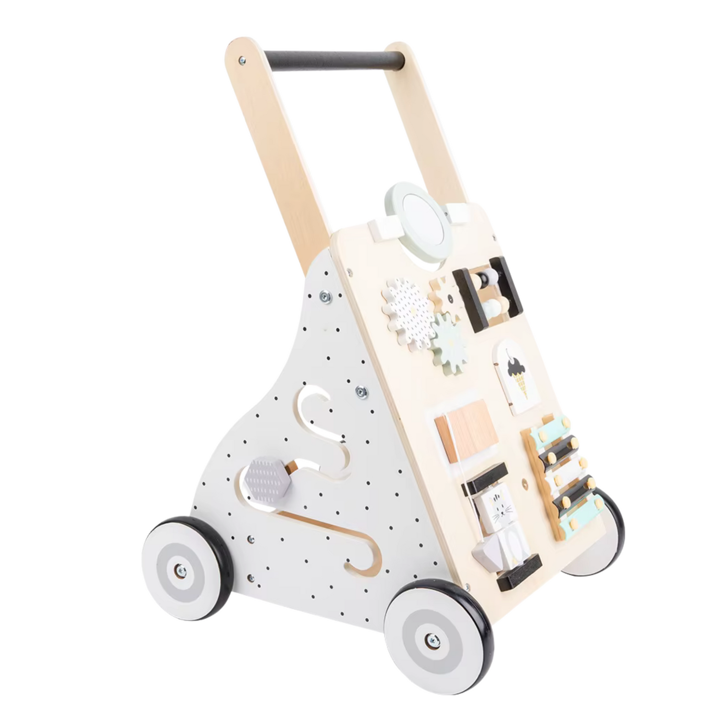 Wooden Activity Walker Trolley