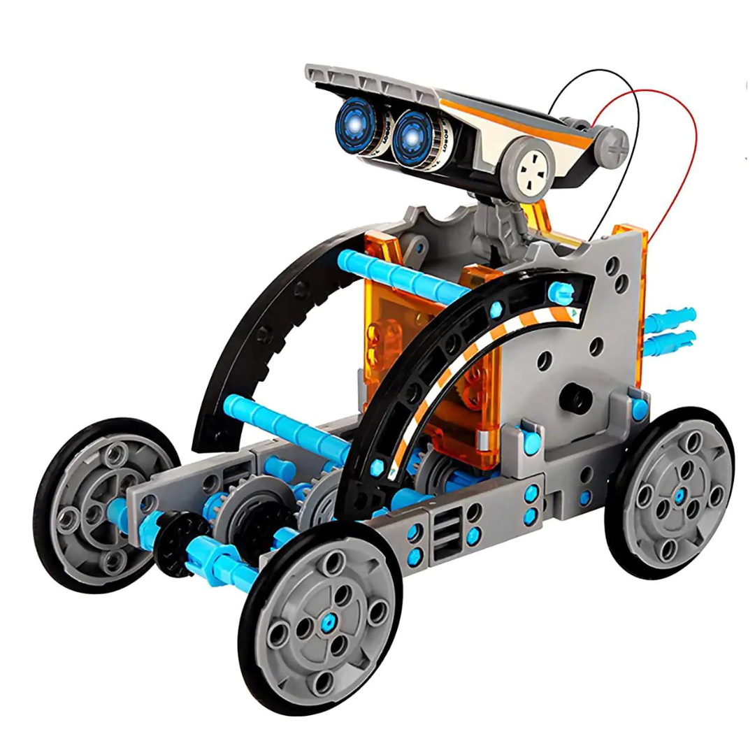 Solar-Powered Assembling Robot