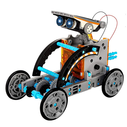 Solar-Powered Assembling Robot