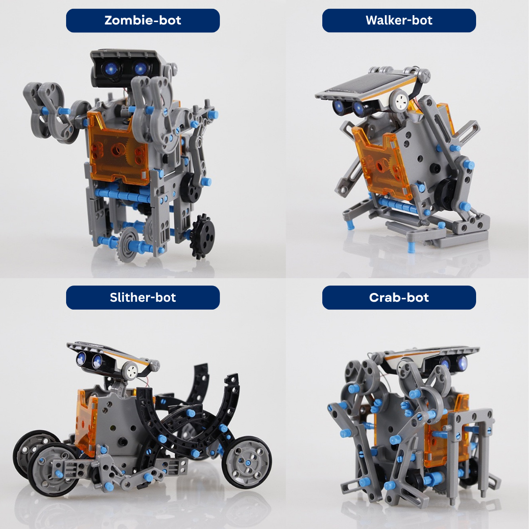 Solar-Powered Assembling Robot