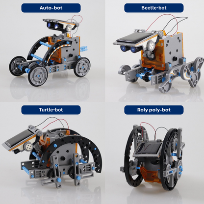 Solar-Powered Assembling Robot