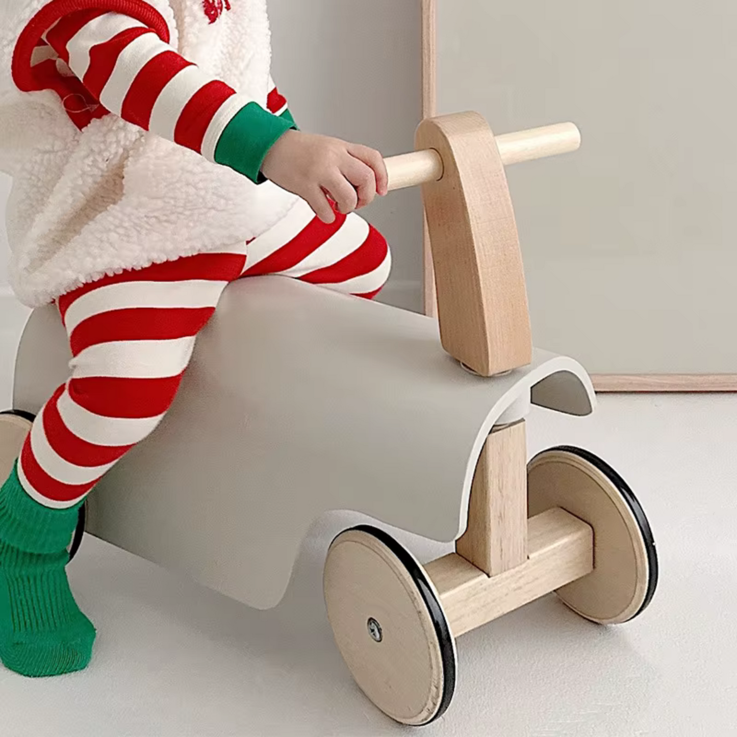 Wooden Balance Toddler Scooter