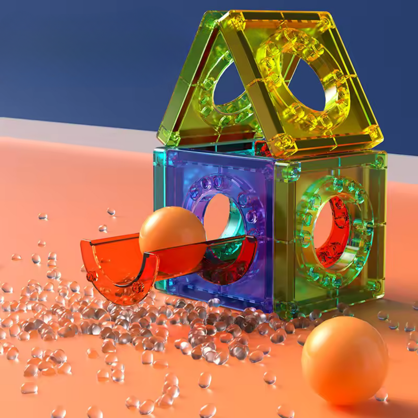 Marble Run Magnetic Blocks