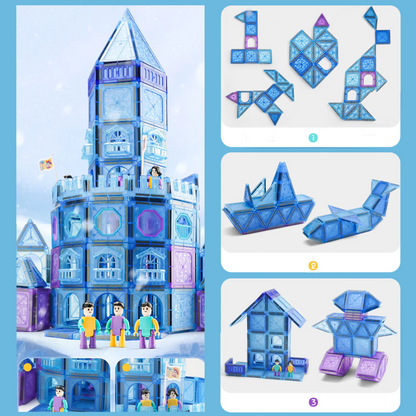 Ice Castle Magnetic Blocks