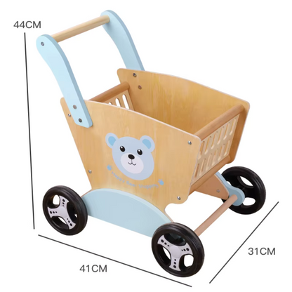 Bear Shopping Cart Toy