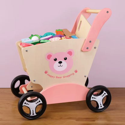 Bear Shopping Cart Toy