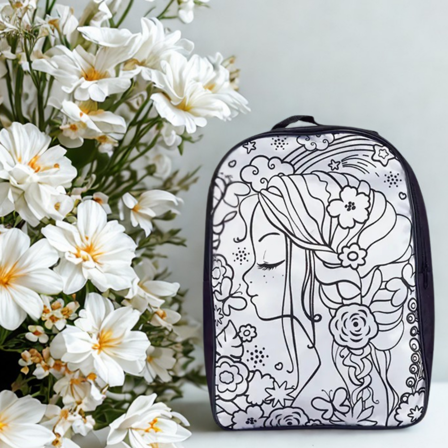 DIY Coloring Backpack
