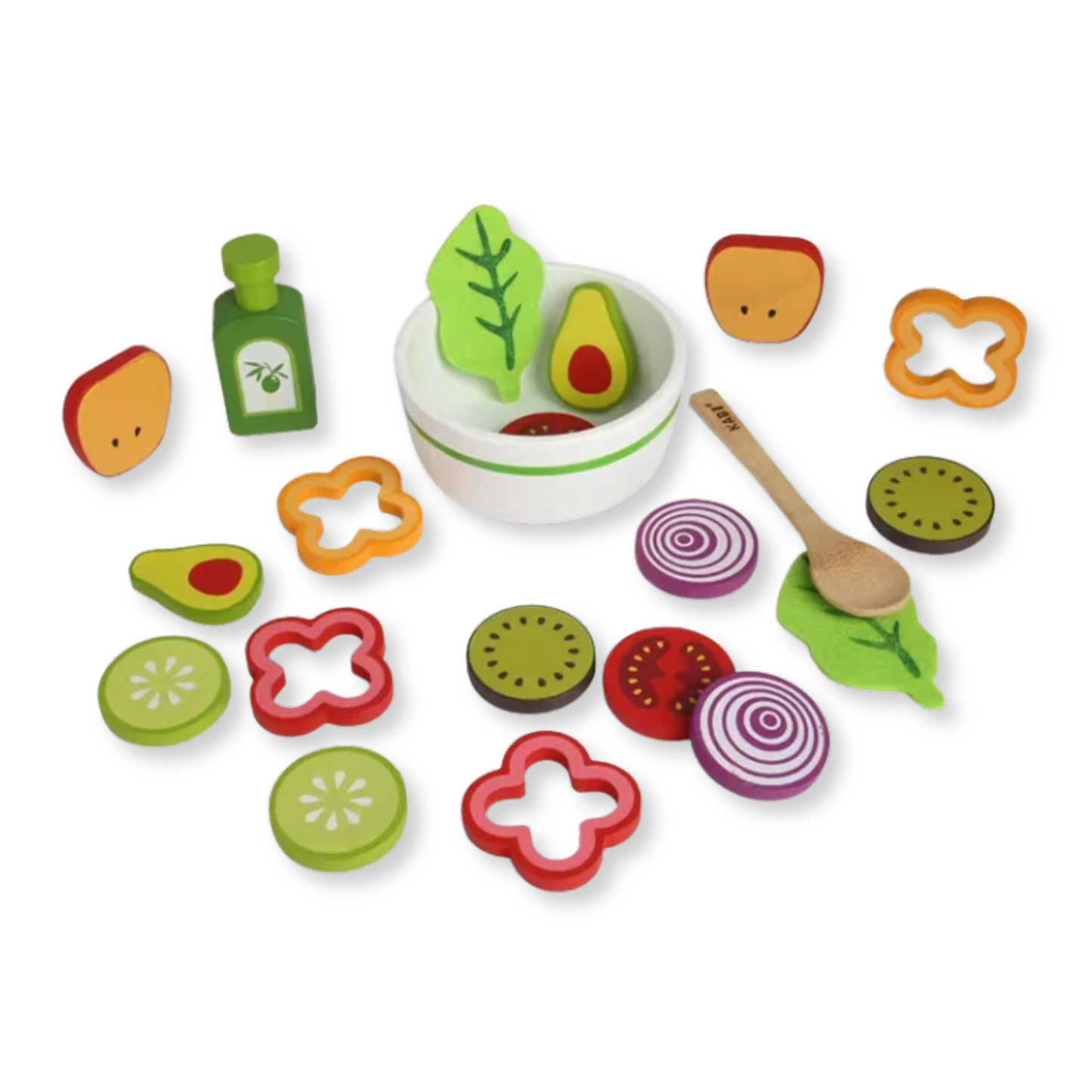 Fruit and Vegetable Salad Playset