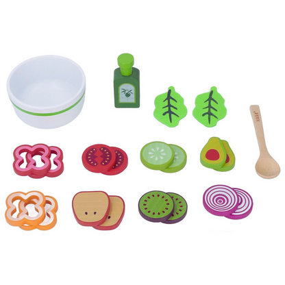 Fruit and Vegetable Salad Playset