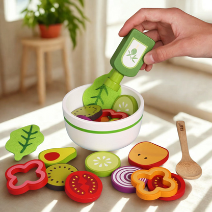 Fruit and Vegetable Salad Playset