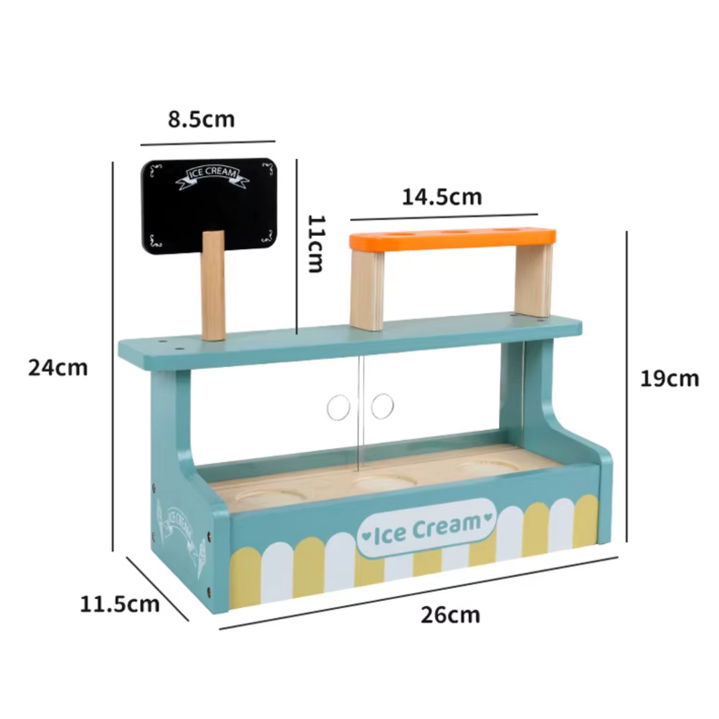 Ice Cream Stand Playset