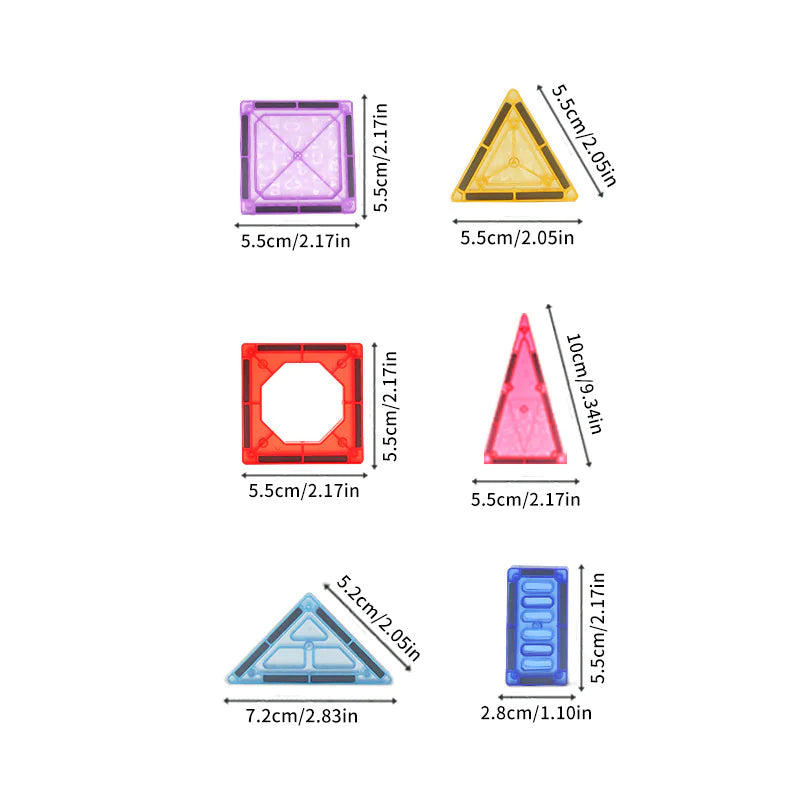Geometric Magnetic Blocks