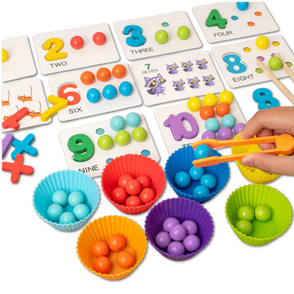 Montessori Math Clip Beads