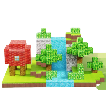 Pixelated world construction kit