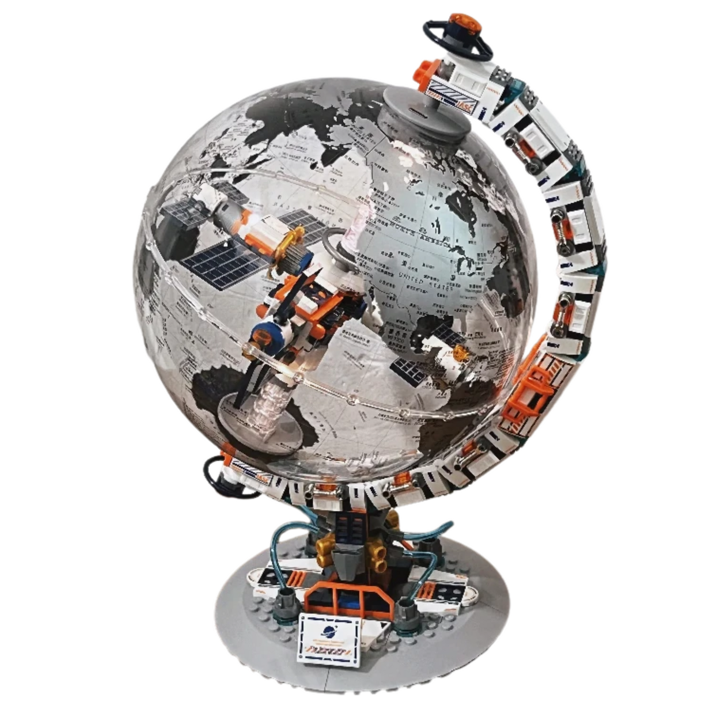 Globe Building Brick Toy