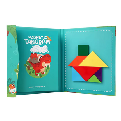 Magnetic Tangram Puzzle Book