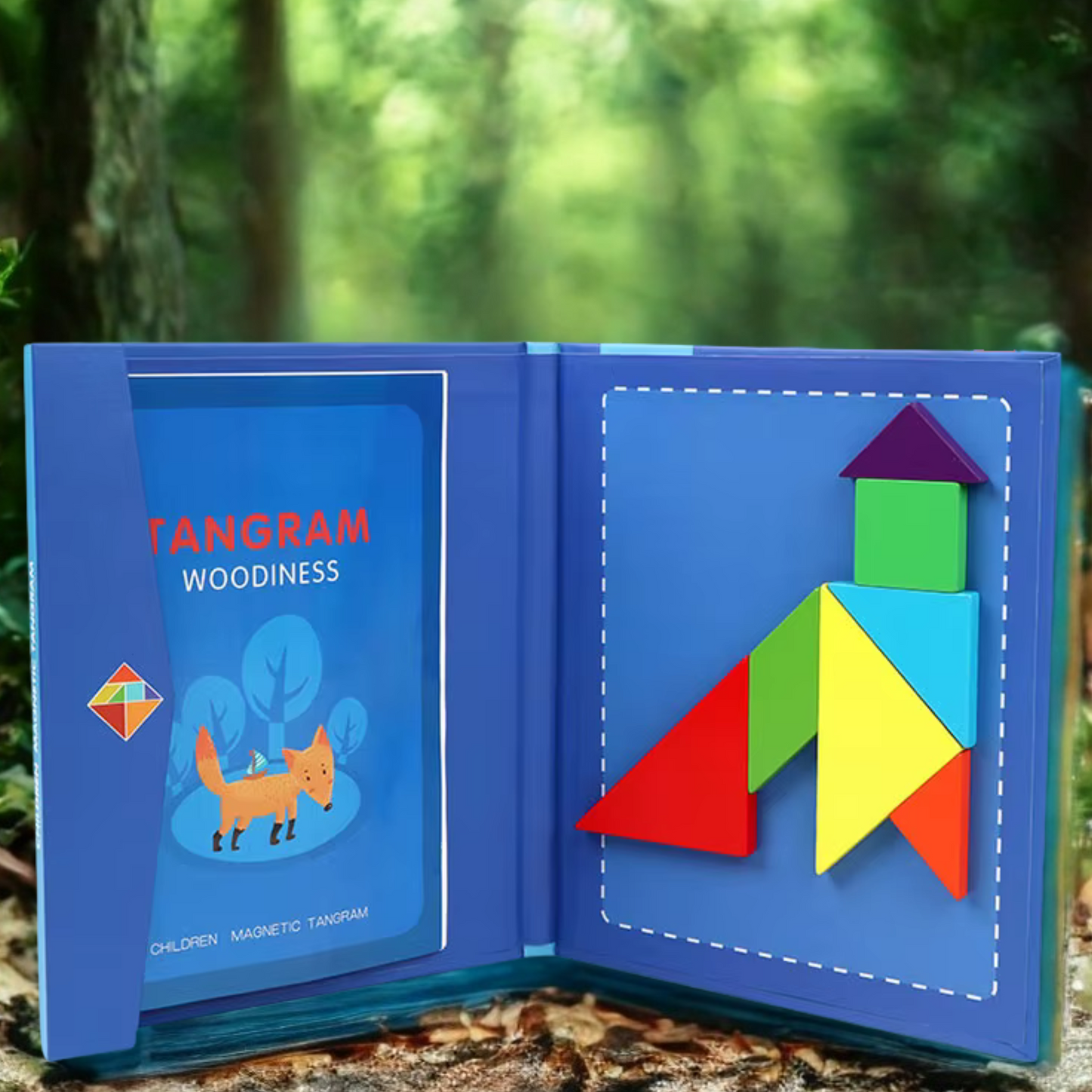Magnetic Tangram Puzzle Book