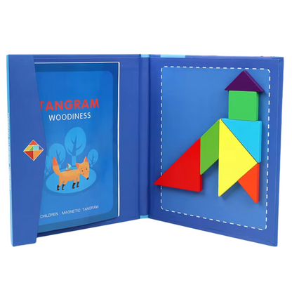 Magnetic Tangram Puzzle Book
