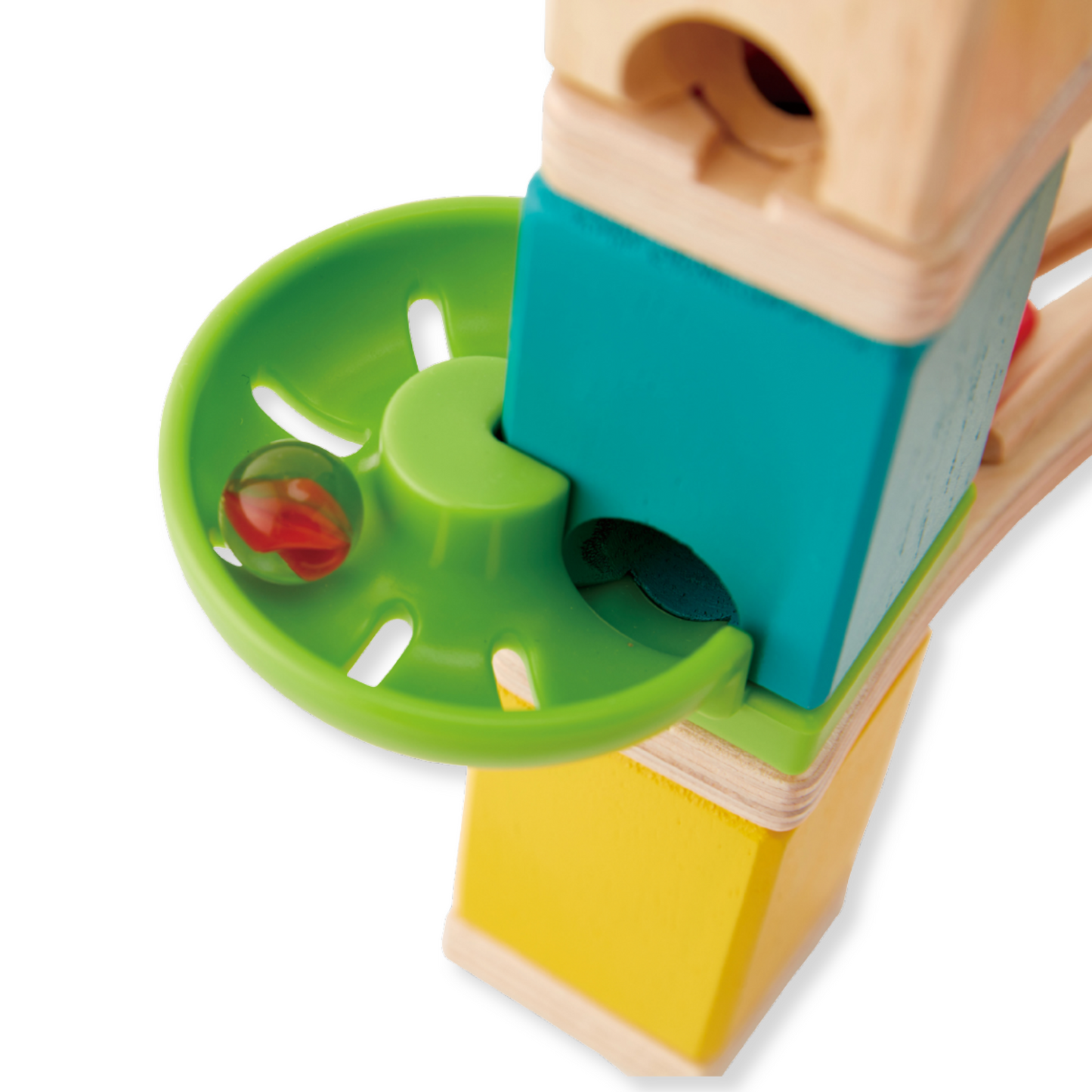 Whirlpool Wooden Marble Run