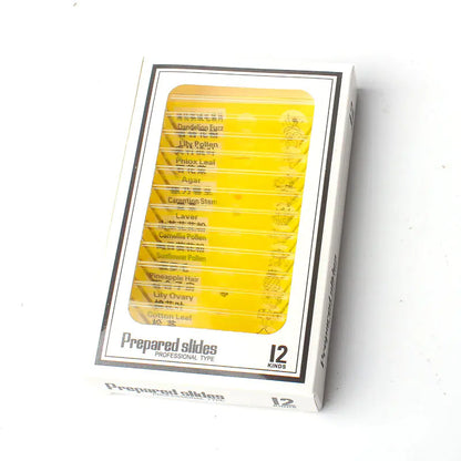 Microscope Specimen Slides Set