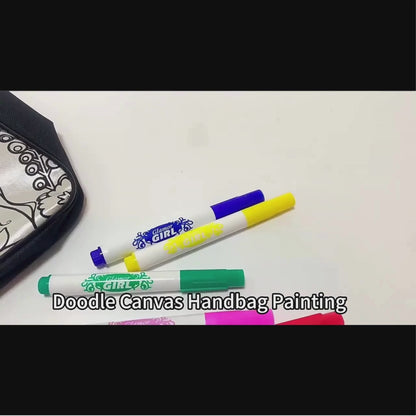 DIY Coloring Backpack