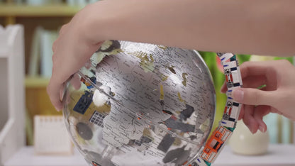 Globe Building Brick Toy